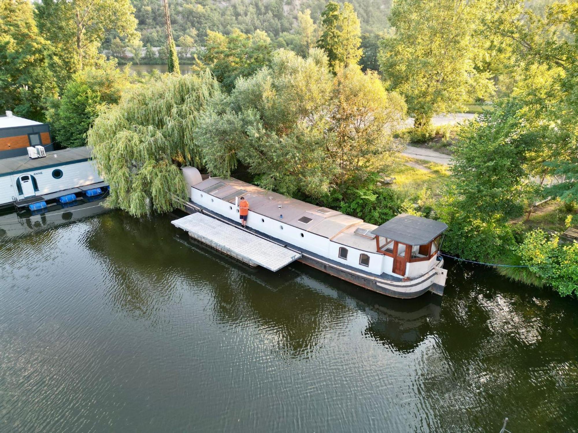 Hotel Prague On Boat, Privat Pier, Free Parking Exteriér fotografie