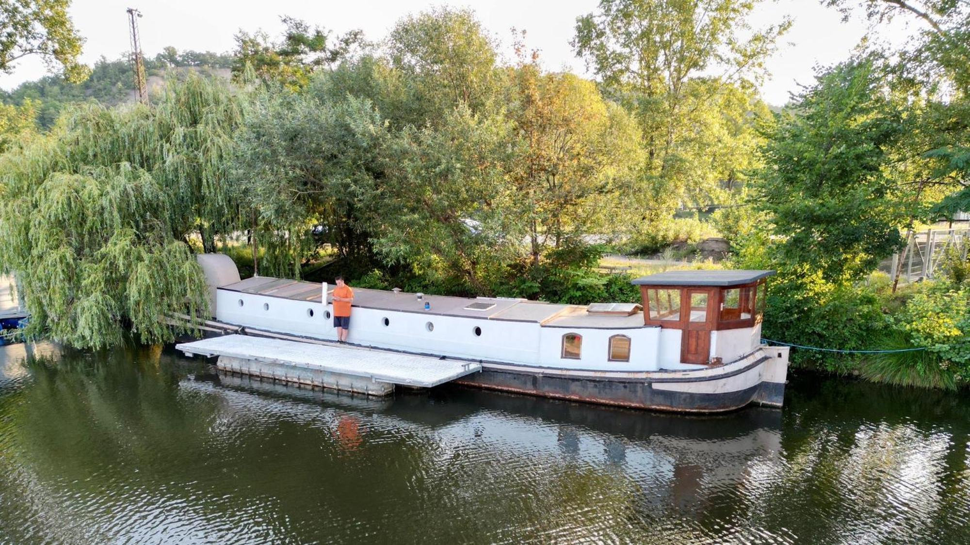 Hotel Prague On Boat, Privat Pier, Free Parking Exteriér fotografie